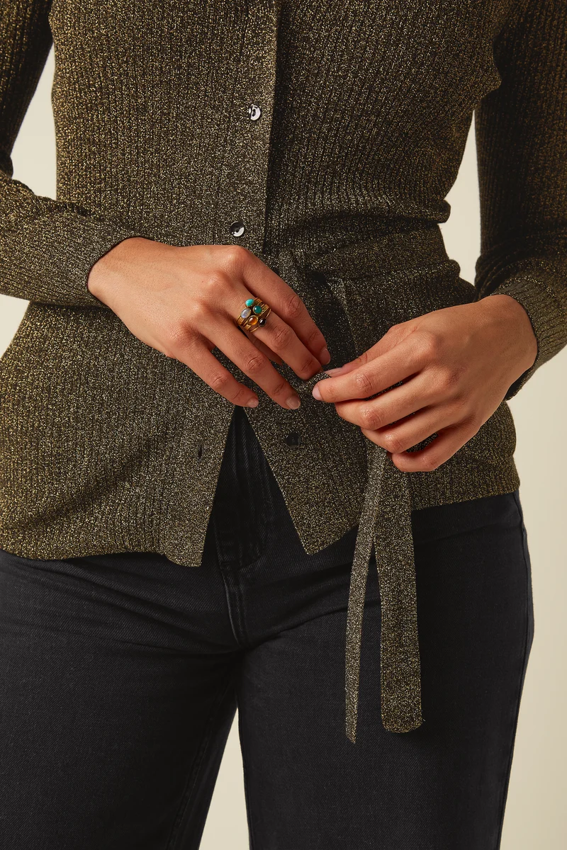 Mila Rib Cardi Fete