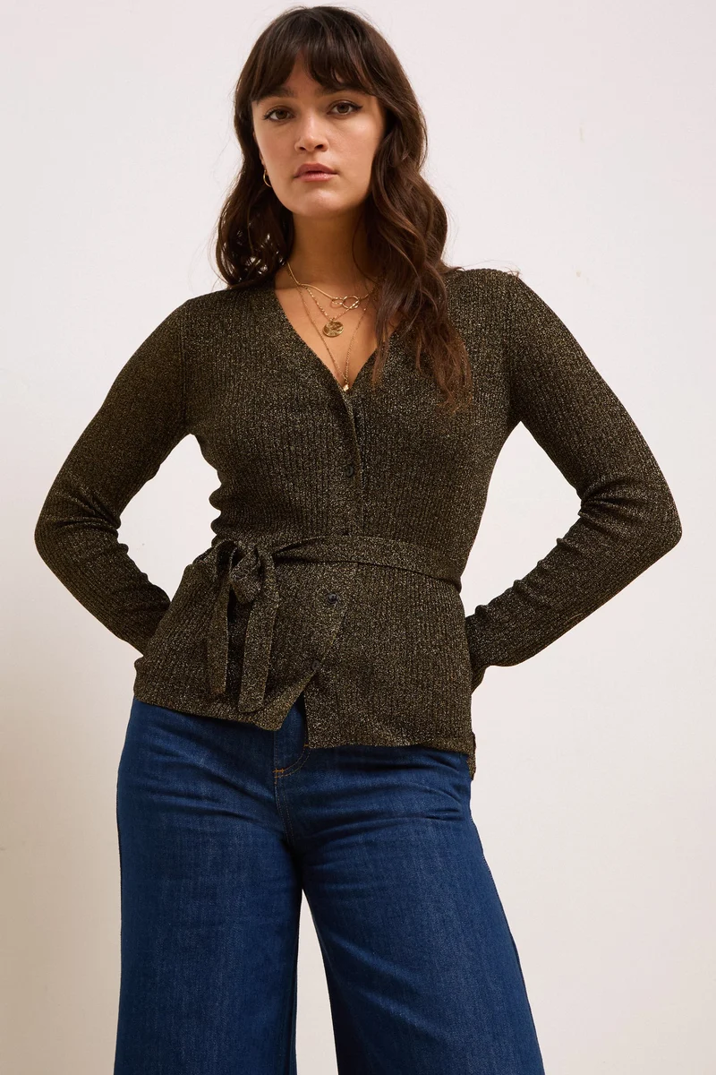 Mila Rib Cardi Fete