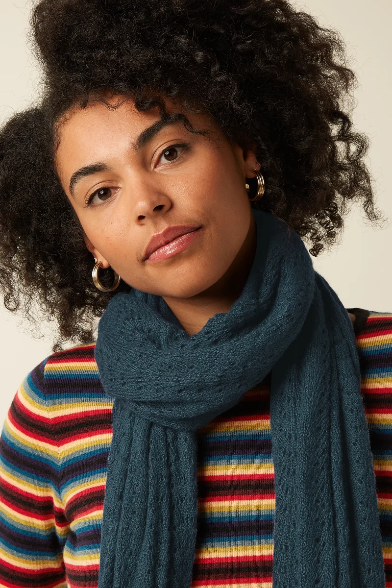 Scarf Ajour Carre
