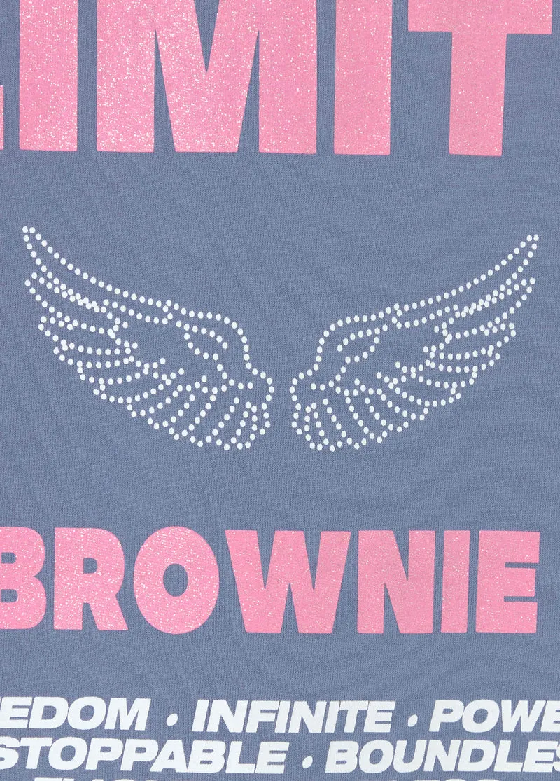Star print sweatshirt