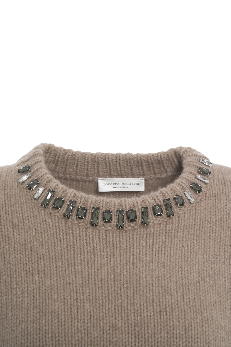 Maglione con fantasia norvegese
