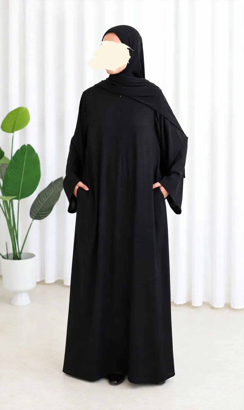 Abaya Niqirah 2 - Gefüttert