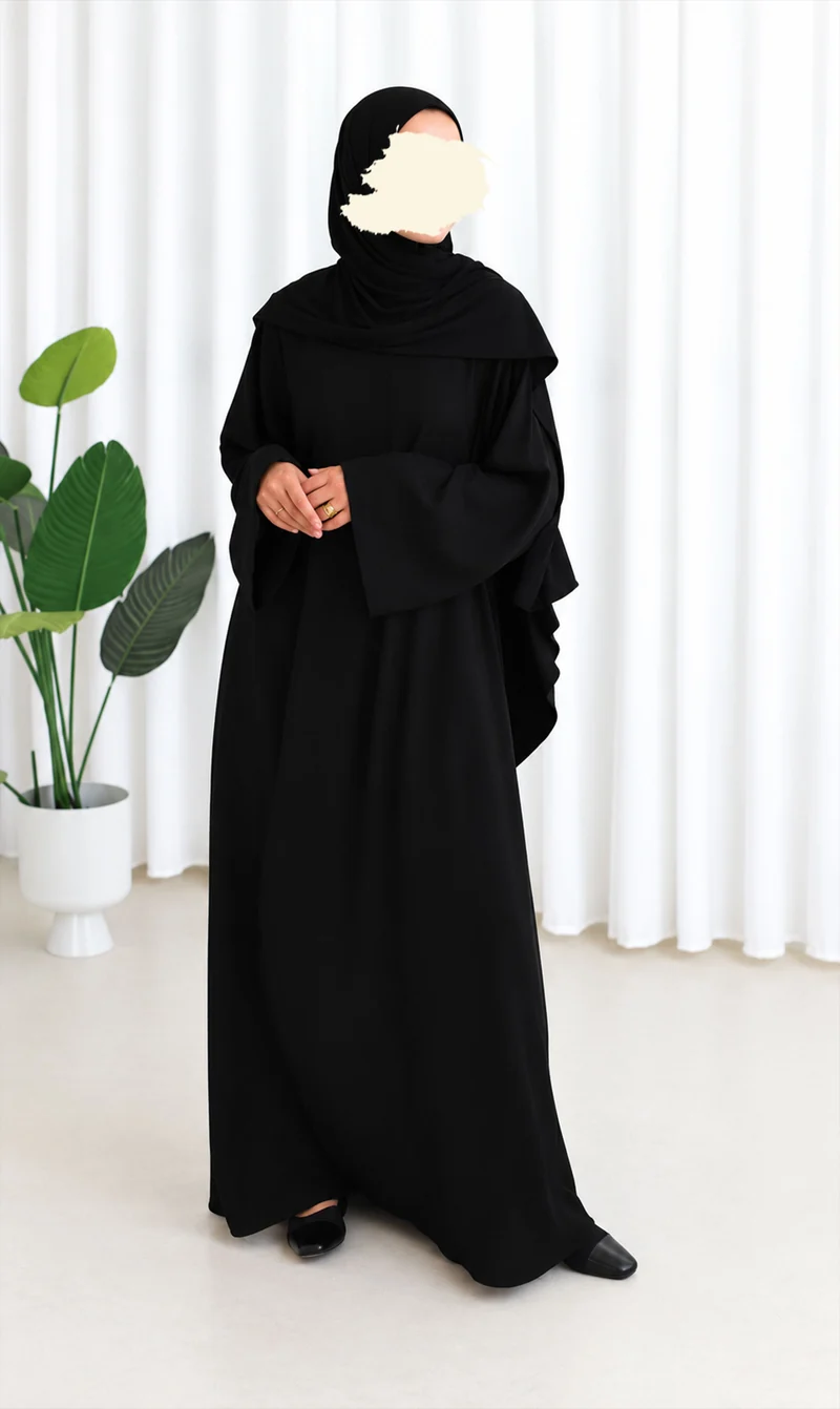 Abaya Niqirah 2 - Gefüttert