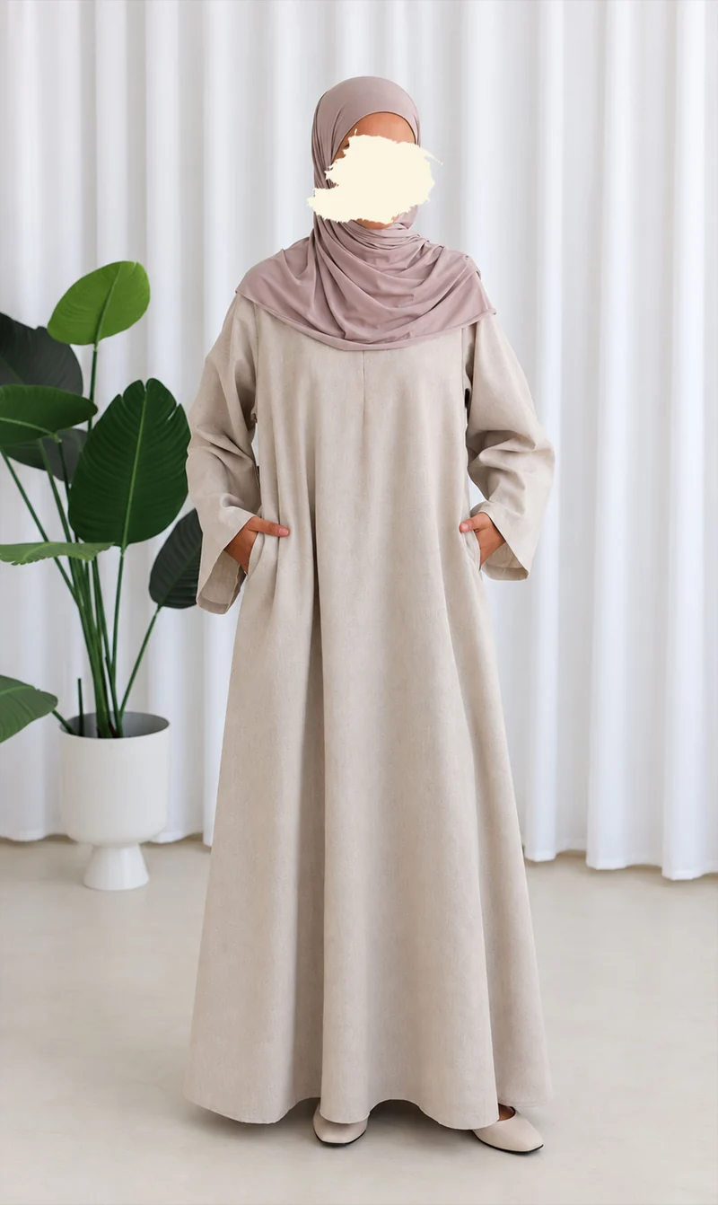 Abaya Niqirah 2 - Gefüttert
