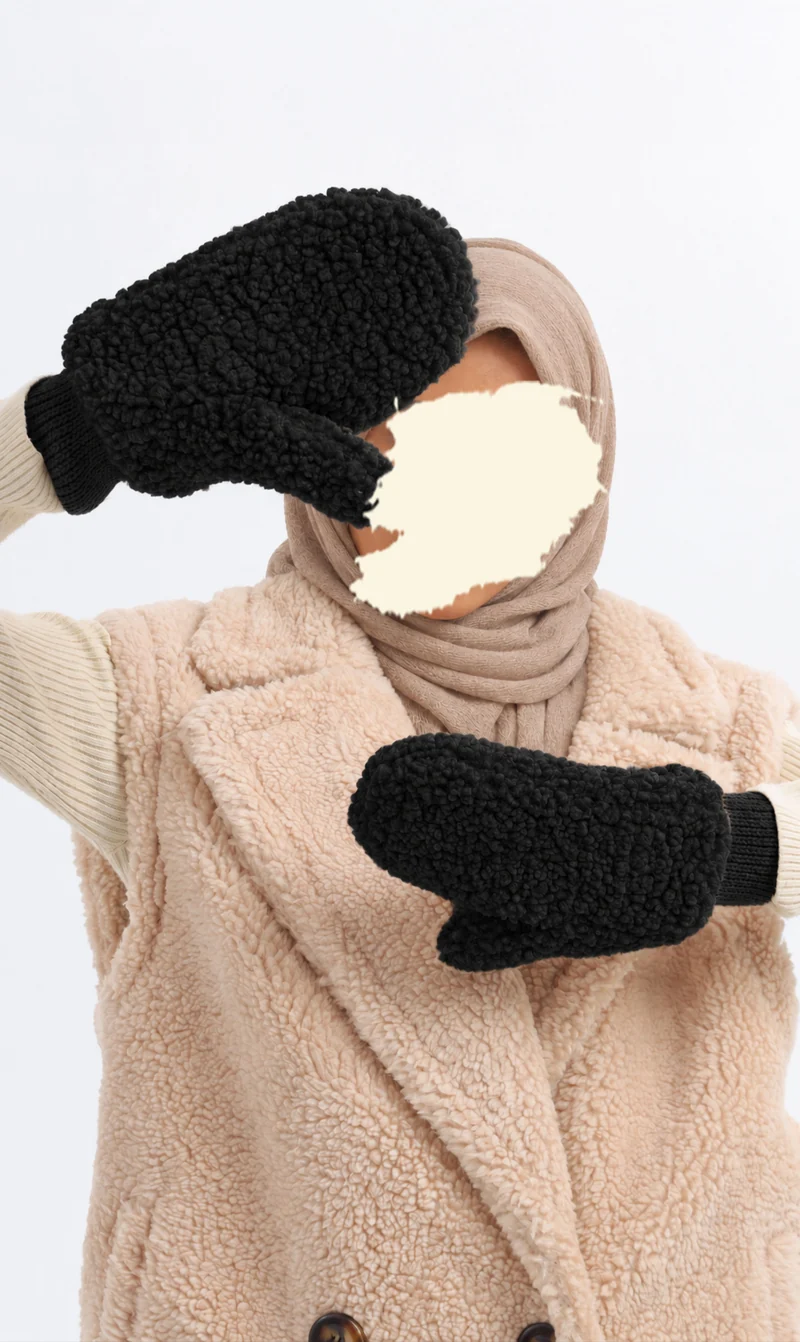 Bouclé-Handschuhe