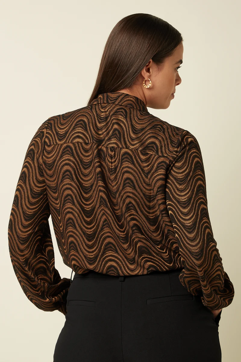 Maisie Blouse Jackie Jacquard