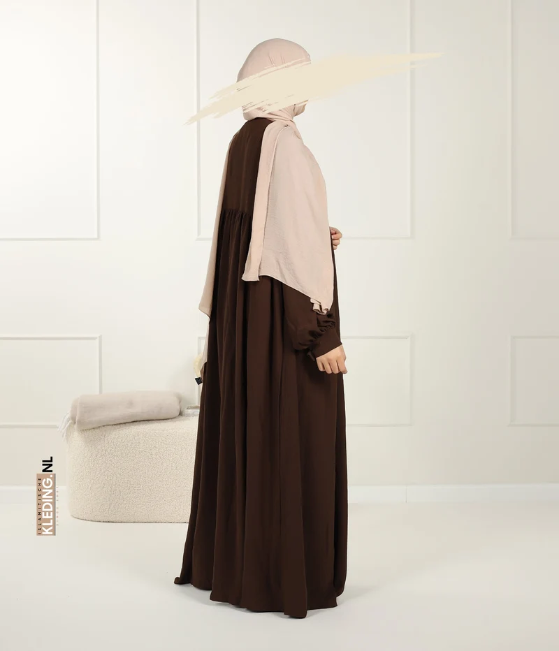 Jilbab Jazz Ballonhülle - Kakao