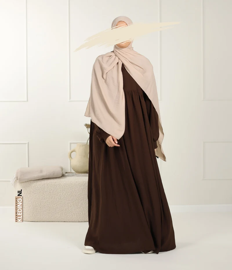 Jilbab Jazz Ballonhülle - Kakao