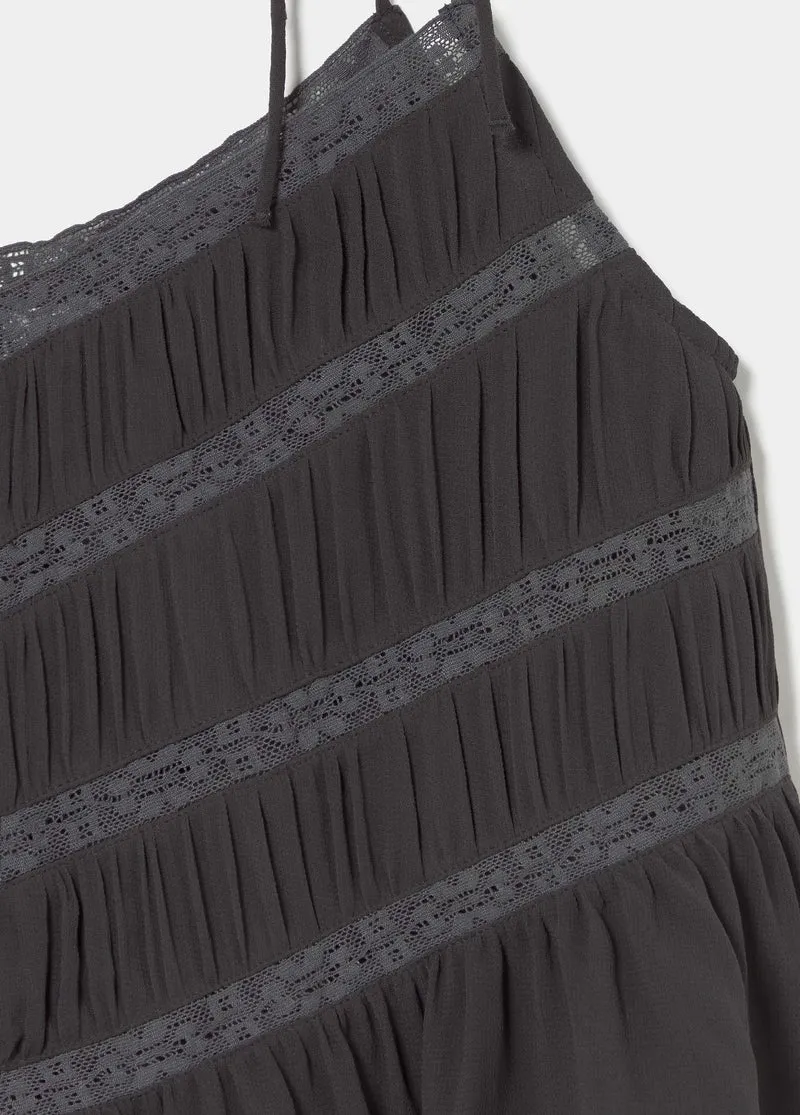 Lace strap top