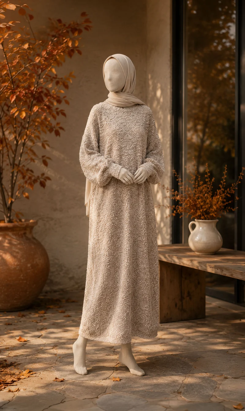 Nkour Strickkleid