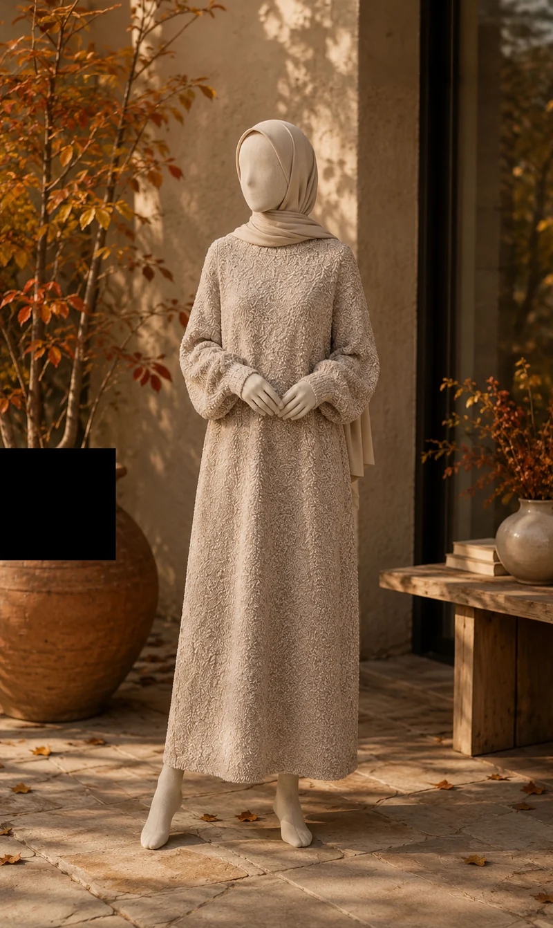 Nkour Strickkleid
