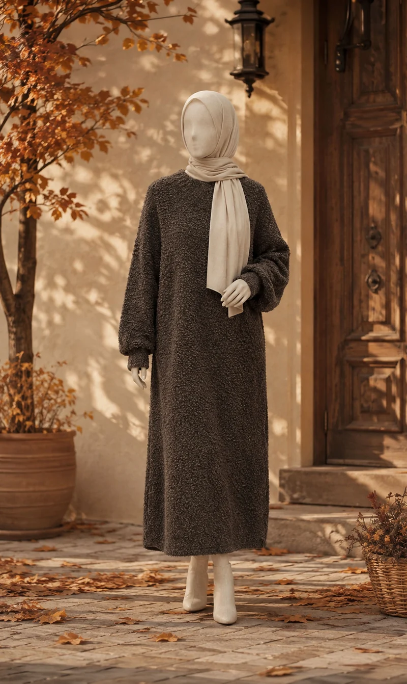 Nkour Strickkleid
