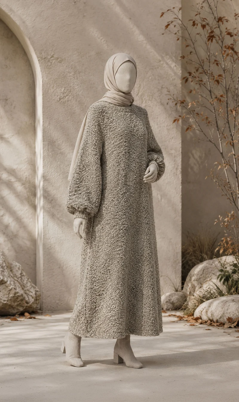 Nkour Strickkleid