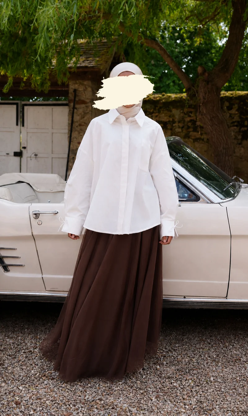 Bluse mit Kragen, Baumwolle, Niaha