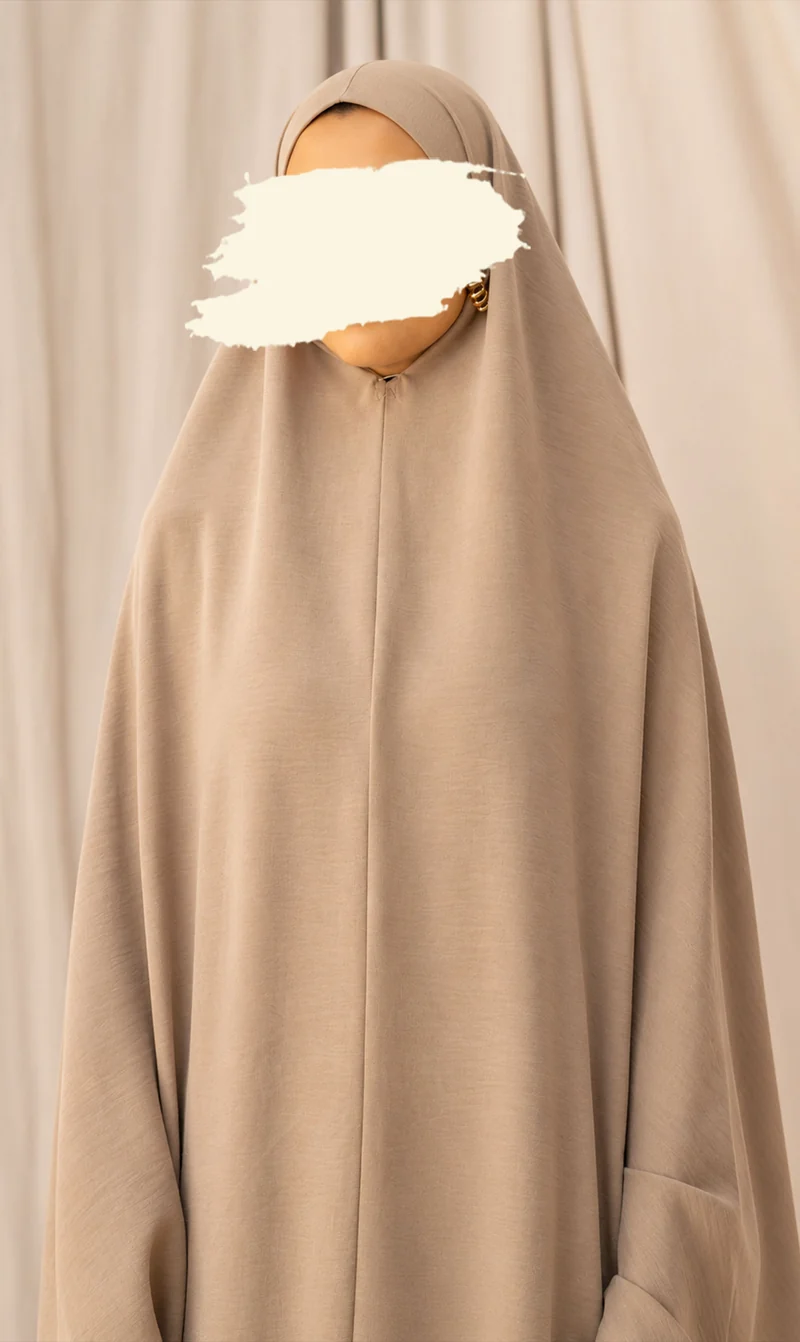 Knie-Khimar mit Rock-Set JAZZ - Latte