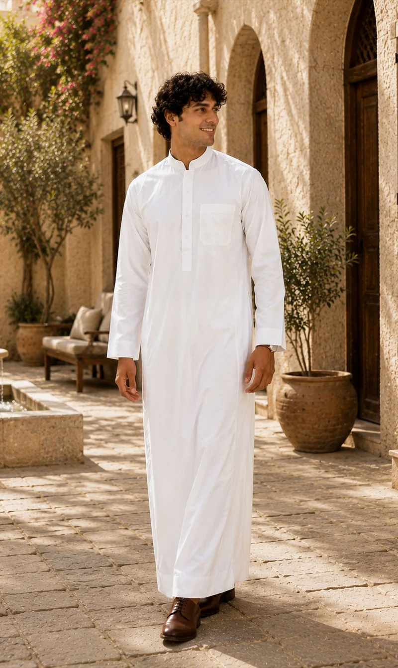 Qamis IND24 von Q4him – Creme