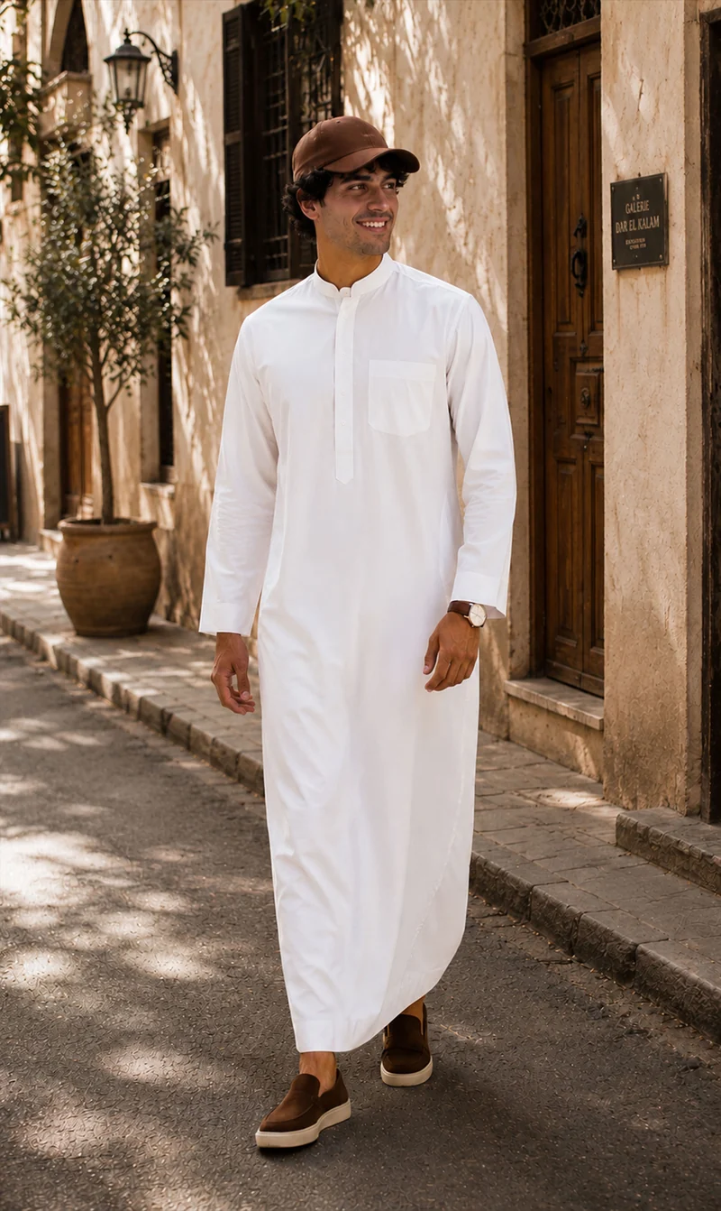 Qamis IND24 von Q4him – Creme