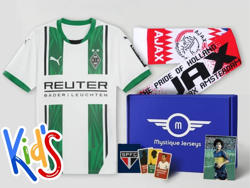 Premium-Mystery-Fußballtrikot-Box für Kinder
