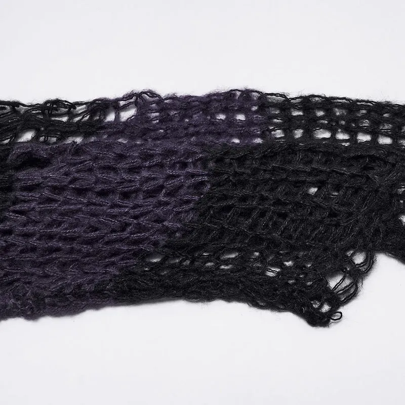 Gothic-Pullover für Damen mit langen Ärmeln