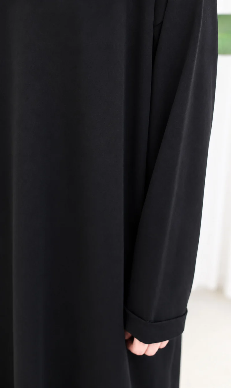 Bequemes Baumwoll-T-Shirt Abaya Busra