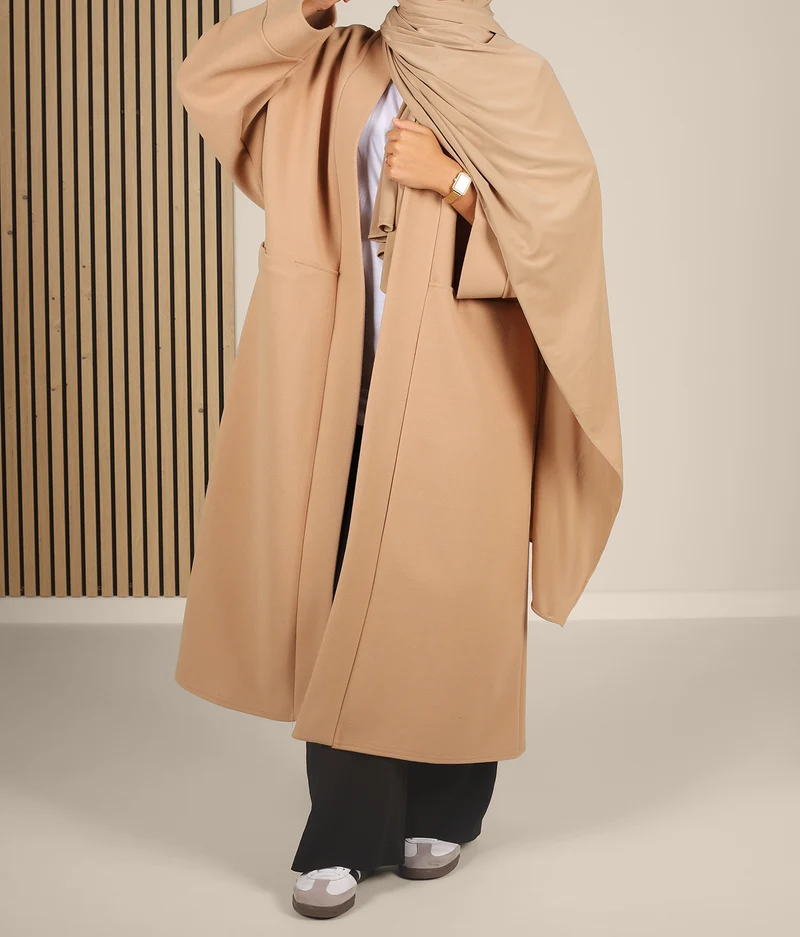 Mantel HaWa - Nude Beige