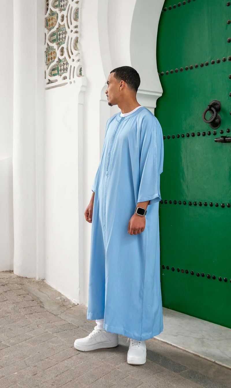 Al-Amir Royale Kandora - Himmelblau