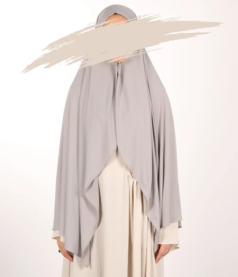 Jersey Premium Square – Grau Creme