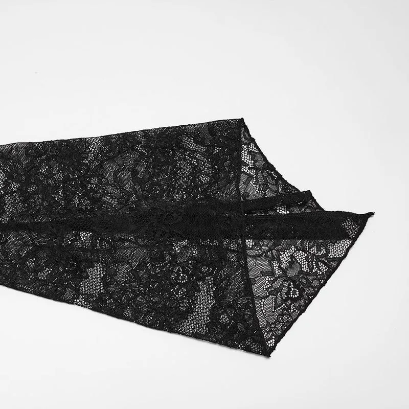 Gothic-Kleid für Damen mit Perlen und Quasten, schulterfrei, asymmetrischem Saum, Abschlusskleid