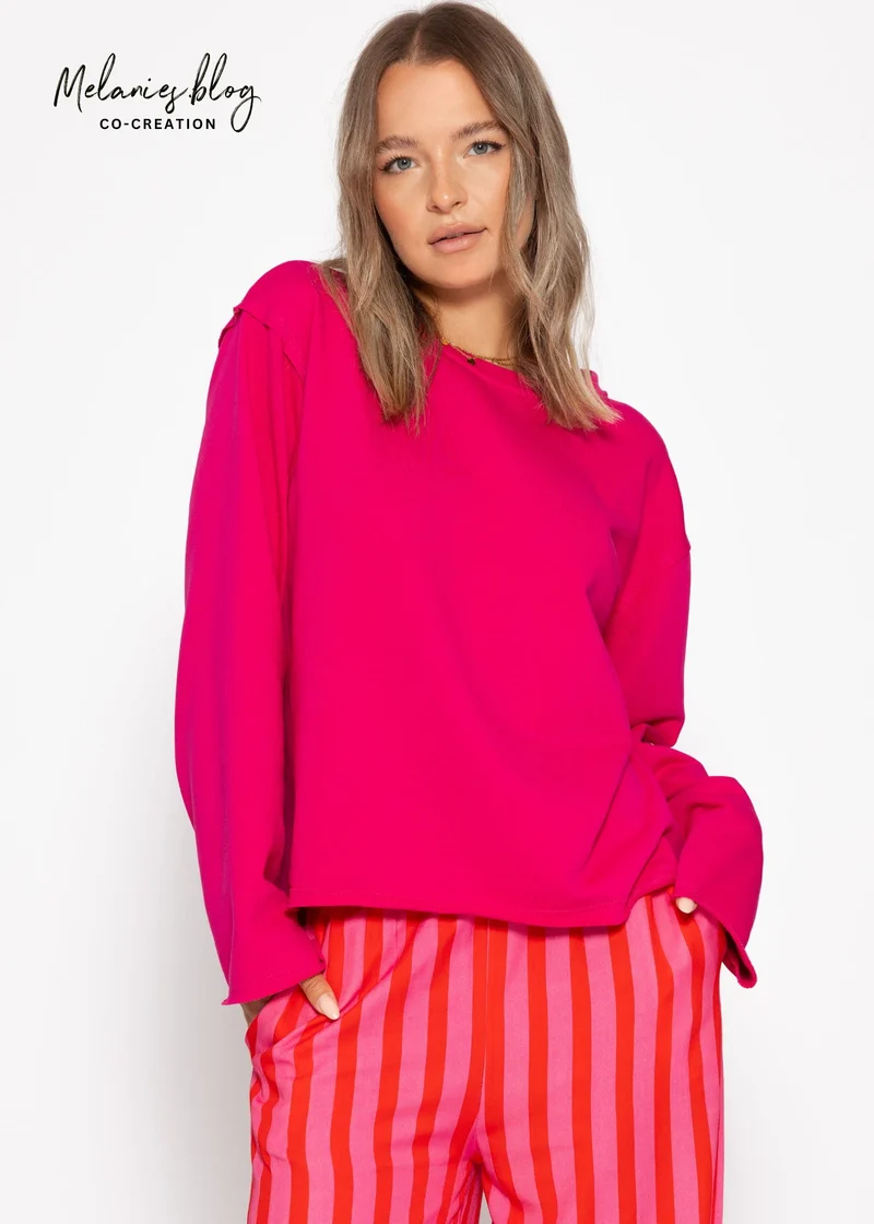 Sweatshirt - pink