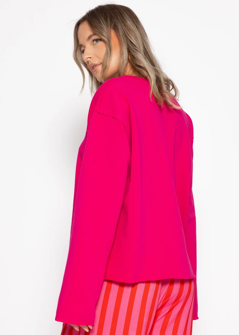Sweatshirt - pink