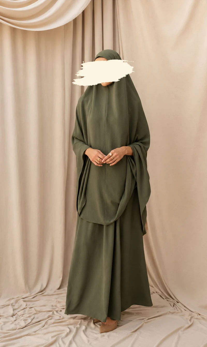 Knie Khimar mit Rock Set JAZZ - Blatt