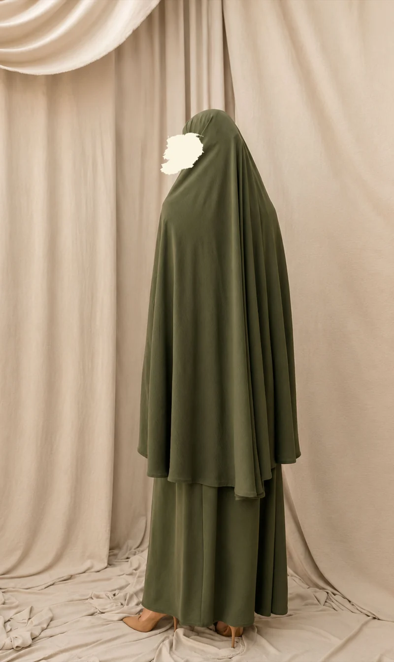 Knie Khimar mit Rock Set JAZZ - Blatt