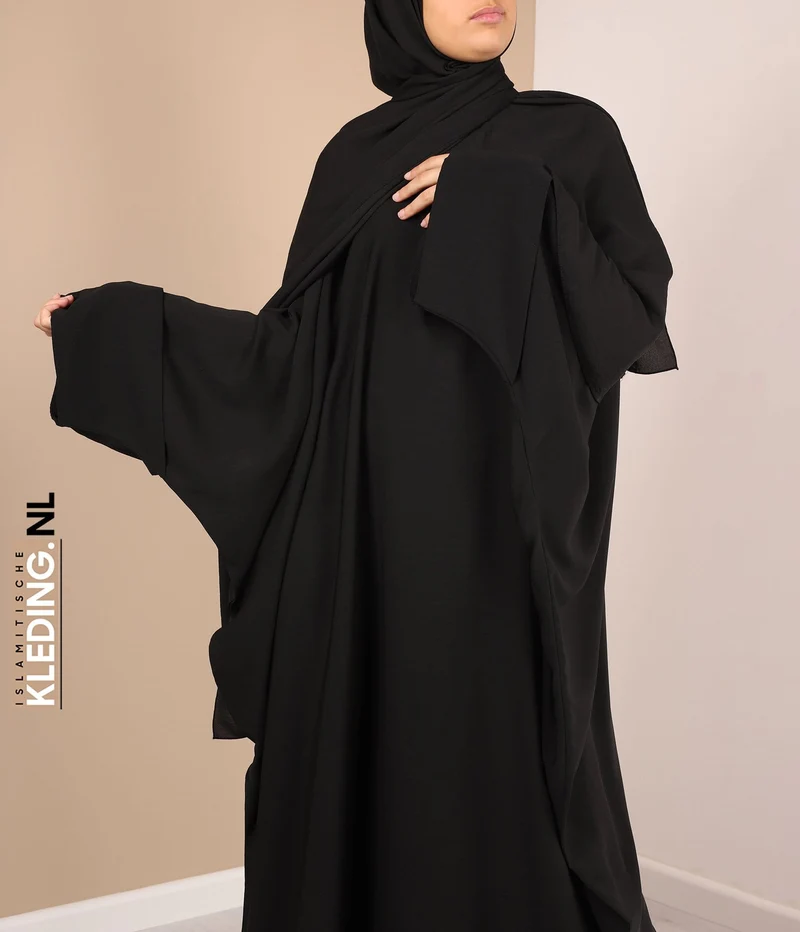 Bisht Farasha - Schwarz