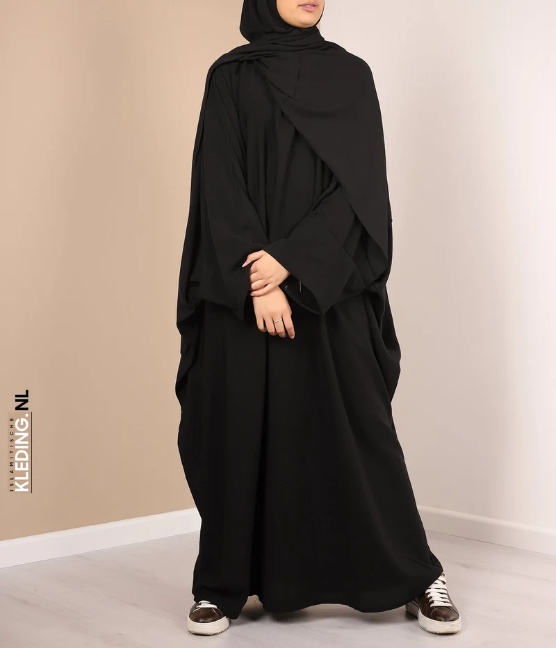Bisht Farasha - Schwarz
