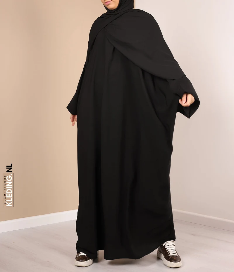 Bisht Farasha - Schwarz