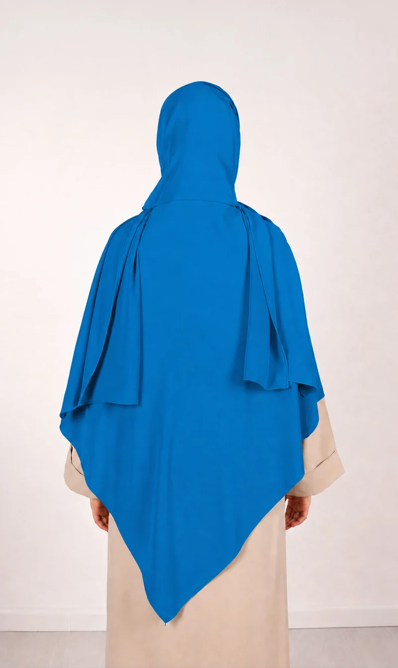 Instant Khimar Hijab – Meeresblau