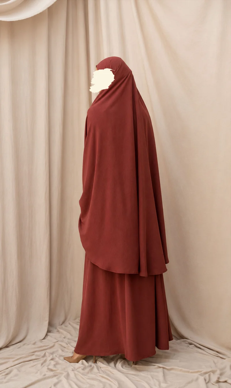 Knie-Khimar mit Rock-Set JAZZ - Mahagoni