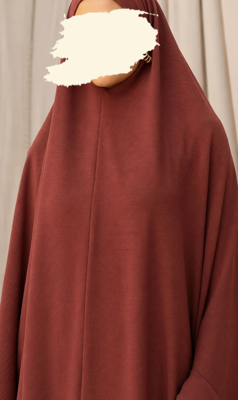 Knie-Khimar mit Rock-Set JAZZ - Mahagoni