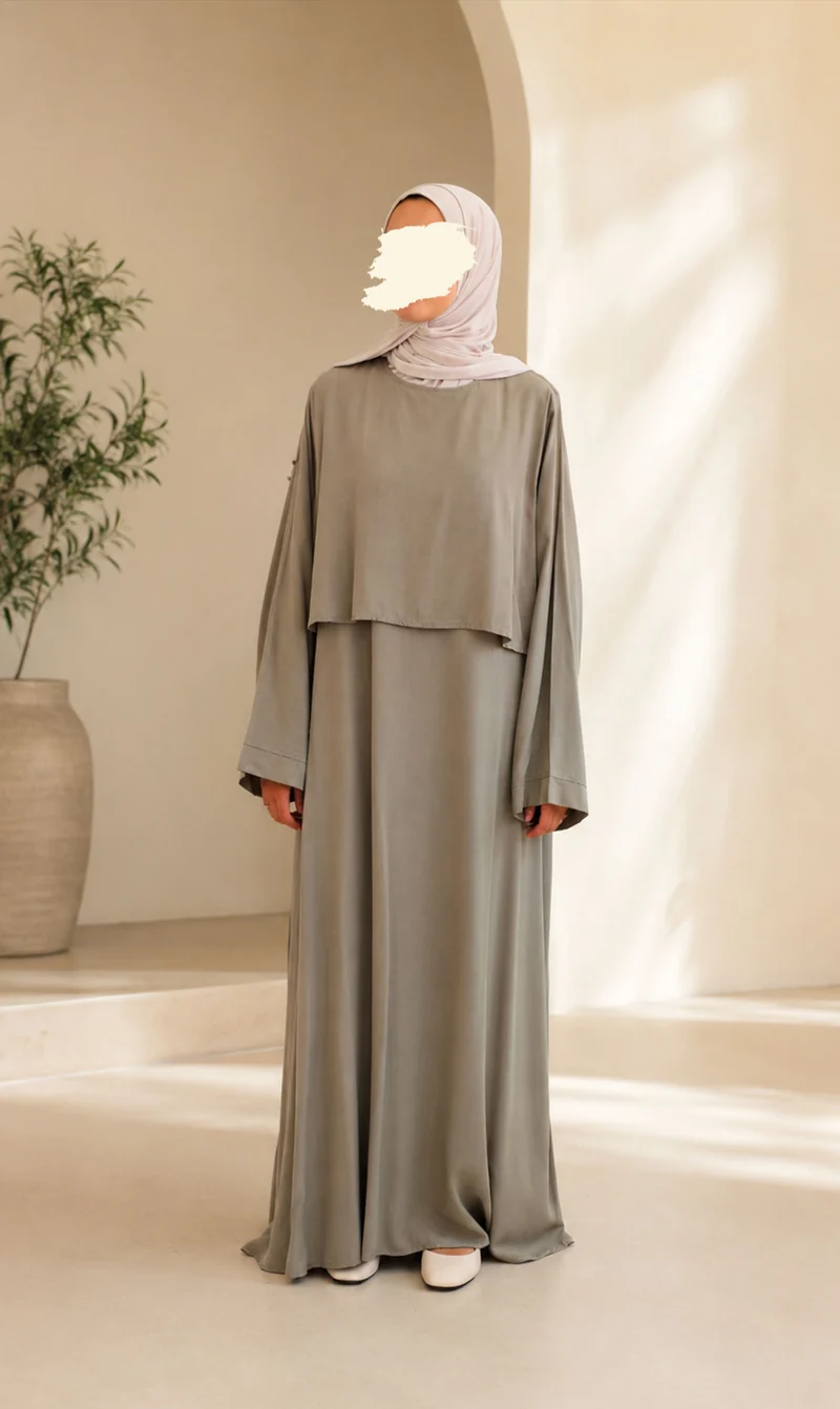 Abaya Doppellagig Safawi