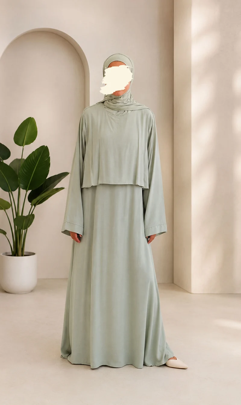 Abaya Doppellagig Safawi