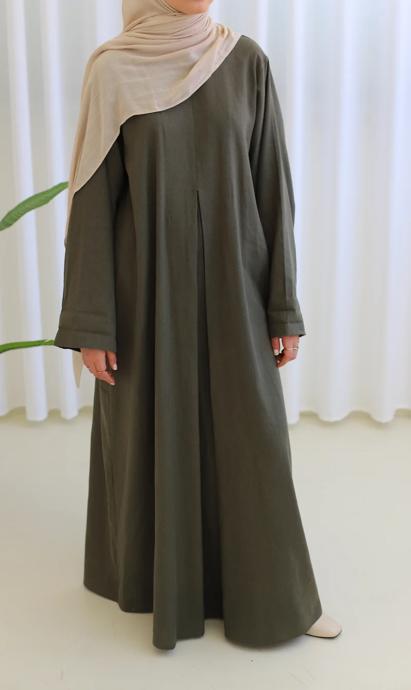 Leinen-Abaya Tapuah