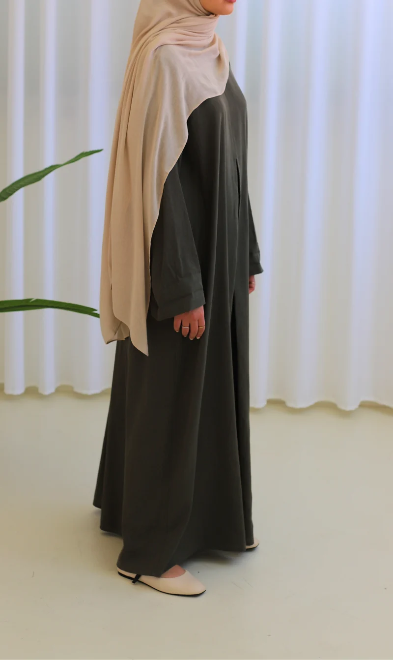 Leinen-Abaya Tapuah