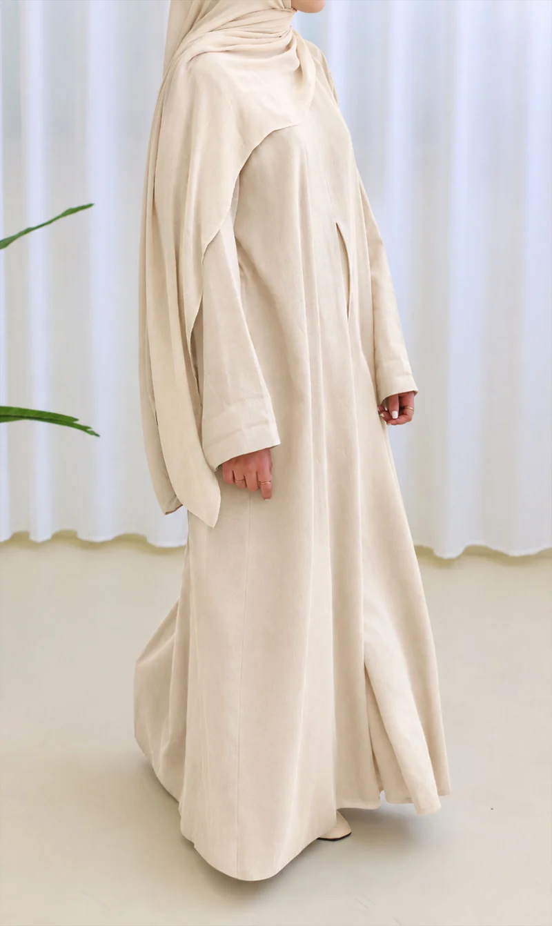 Leinen-Abaya Tapuah