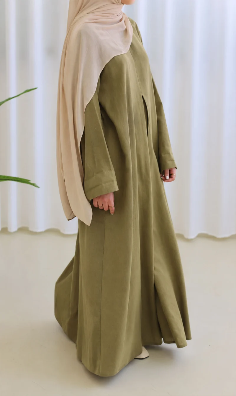 Leinen-Abaya Tapuah
