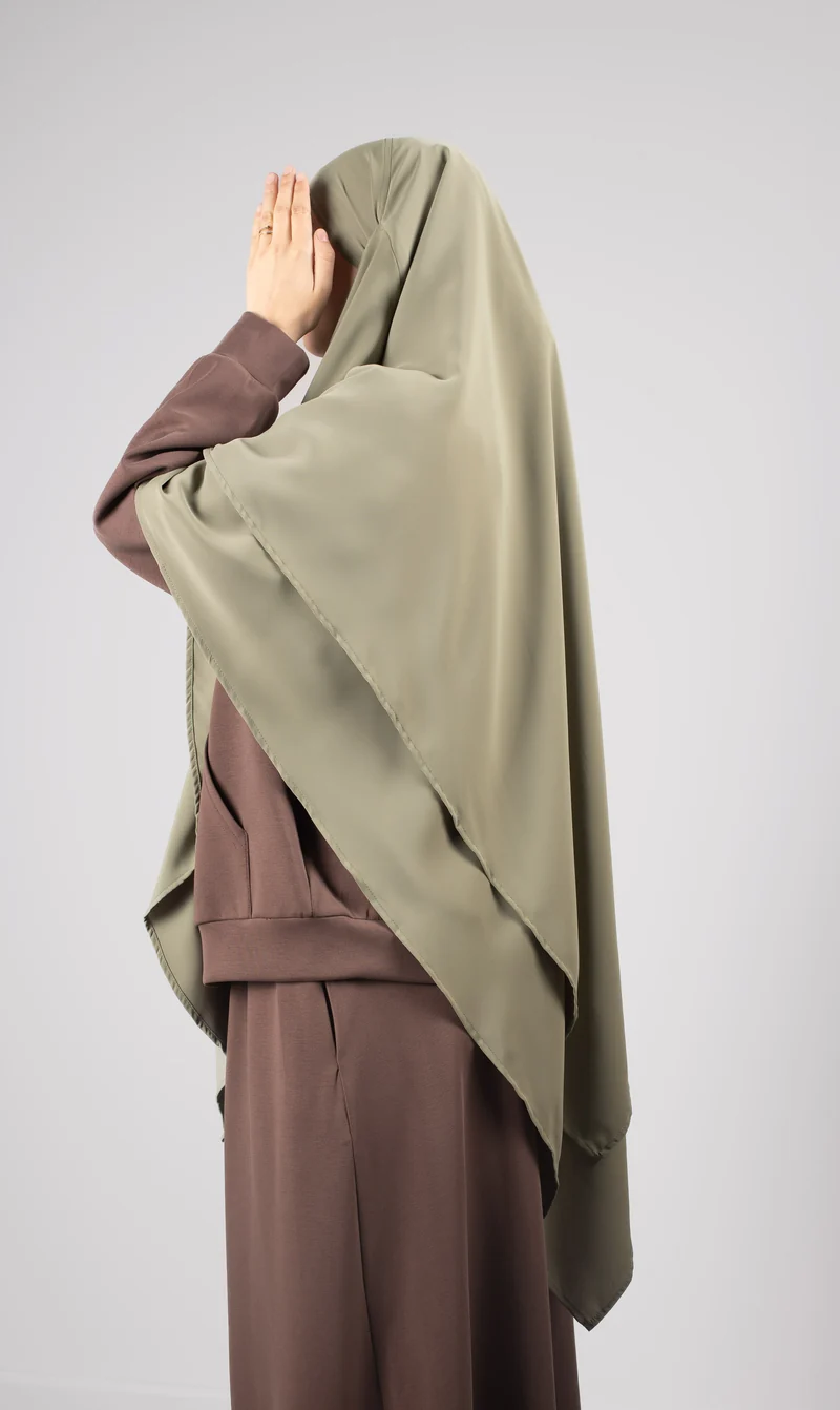 Double Diamond KHIMAR MEDINI Seide – Pistazie