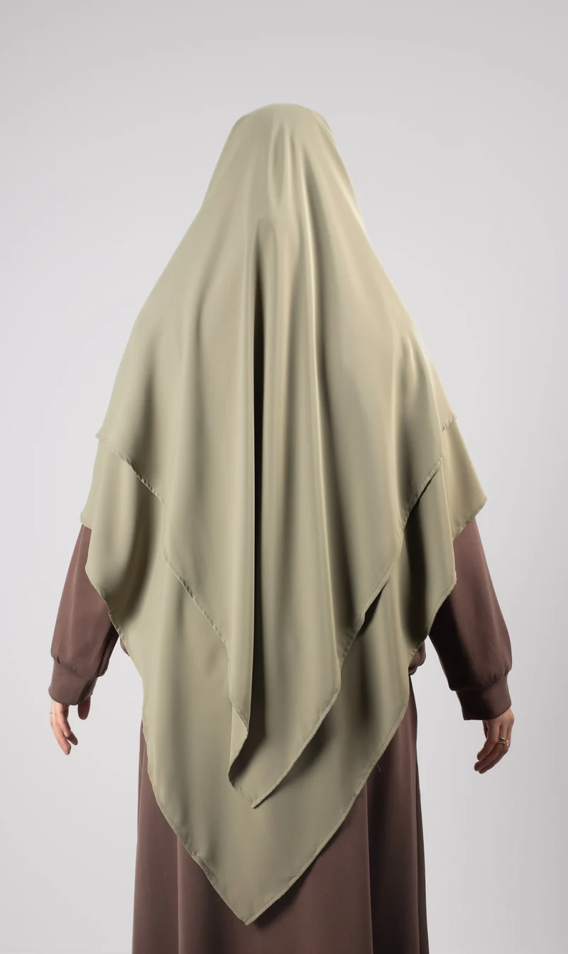 Double Diamond KHIMAR MEDINI Seide – Pistazie