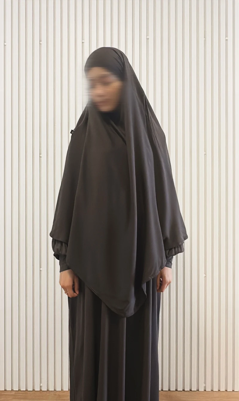 Lyocell Diamond Tie-B Khimar