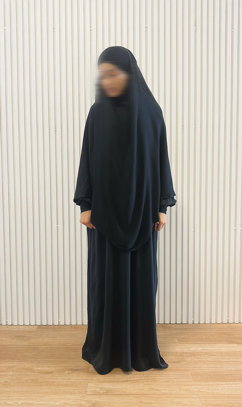 Lyocell Diamond Tie-B Khimar