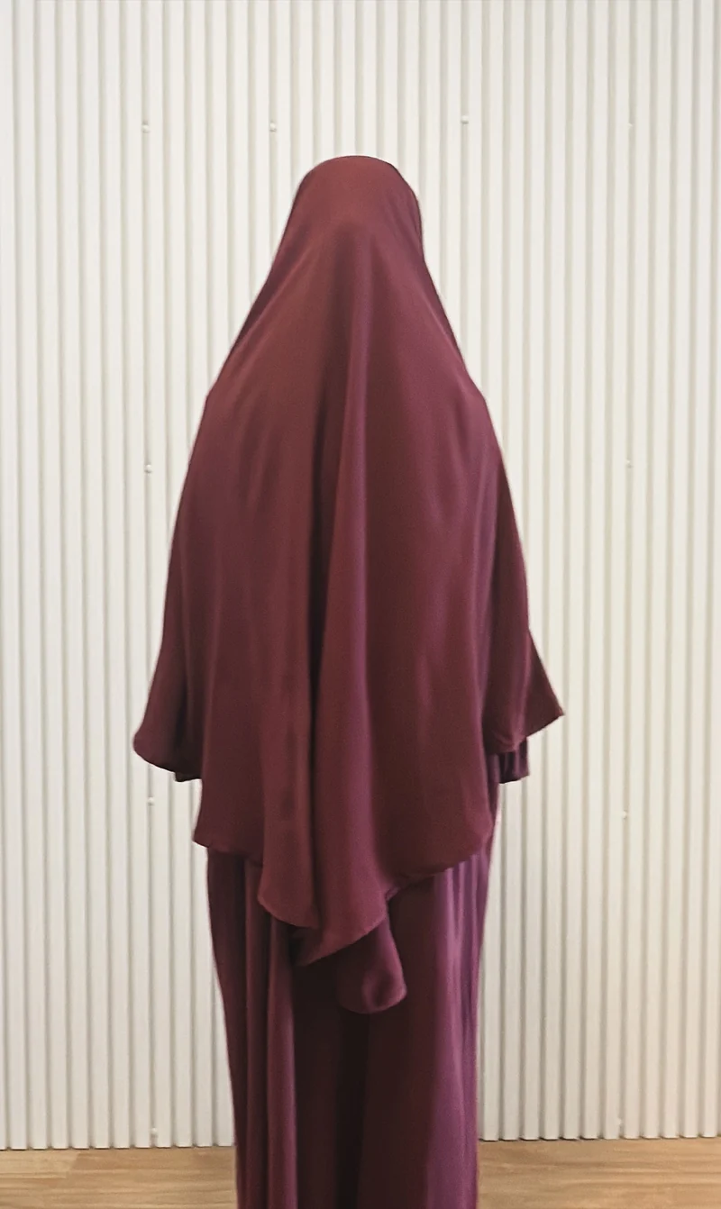 Lyocell Diamond Tie-B Khimar