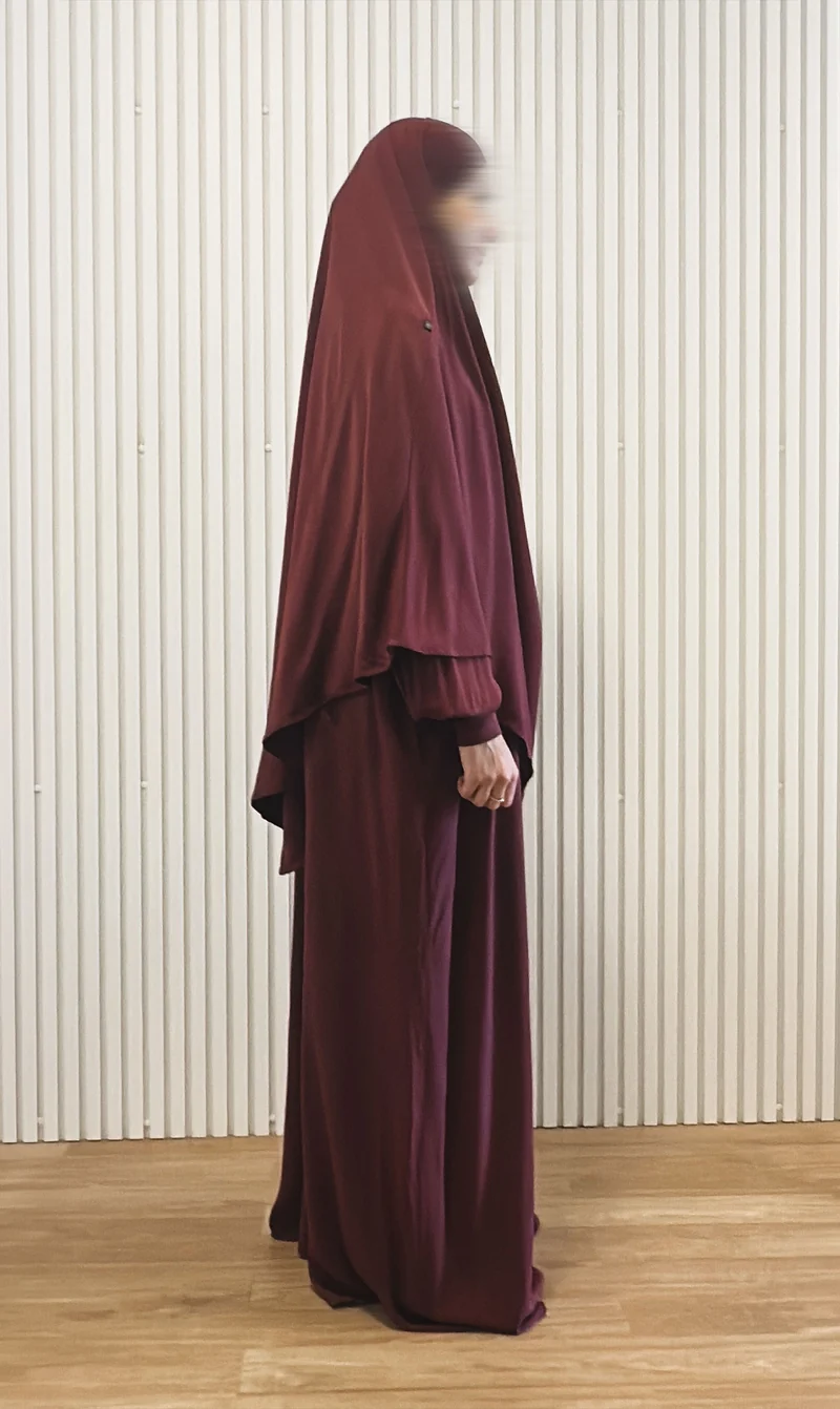 Lyocell Diamond Tie-B Khimar